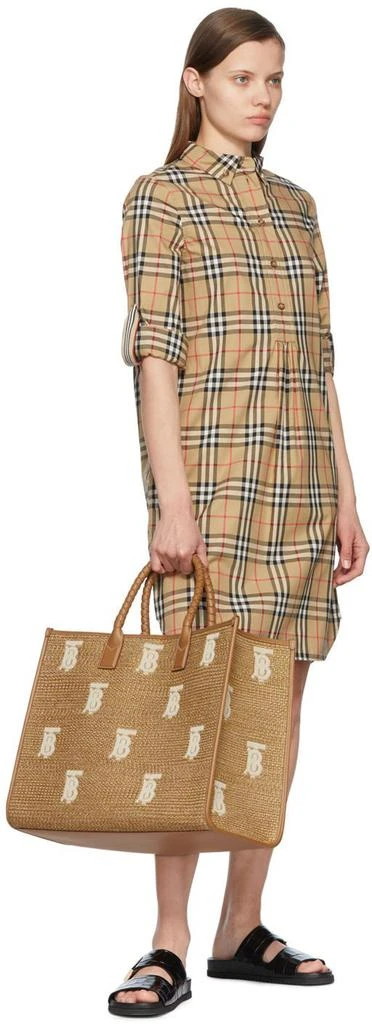 商品Burberry|Beige Freya Tote,价格¥7951,第4张图片详细描述