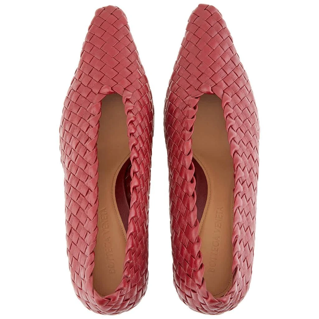 商品Bottega Veneta|Intrecciato Nappa Leather 75 MM Almond Pumps,价格¥4497,第3张图片详细描述