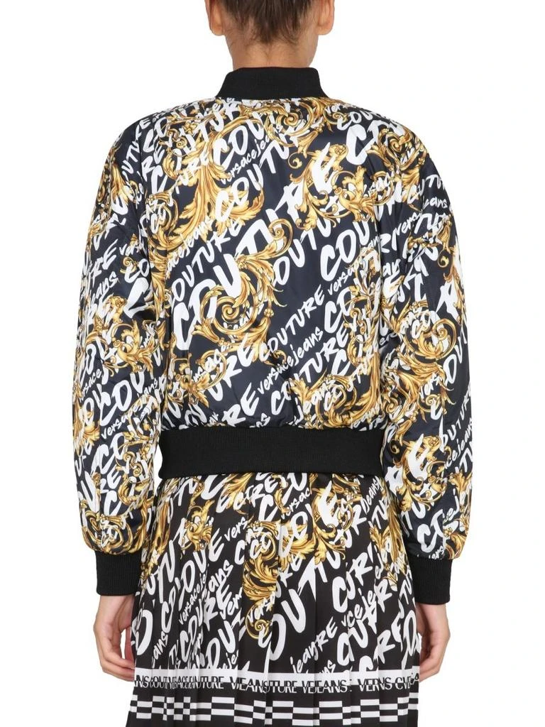 商品Versace|Versace Jeans Couture Reversible Printed Bomber Jacket,价格¥2178,第2张图片详细描述