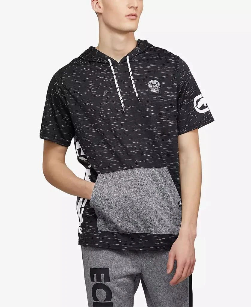 商品Ecko Unltd|Men's Short Sleeve Side Car Hoodie,价格¥215,第1张图片