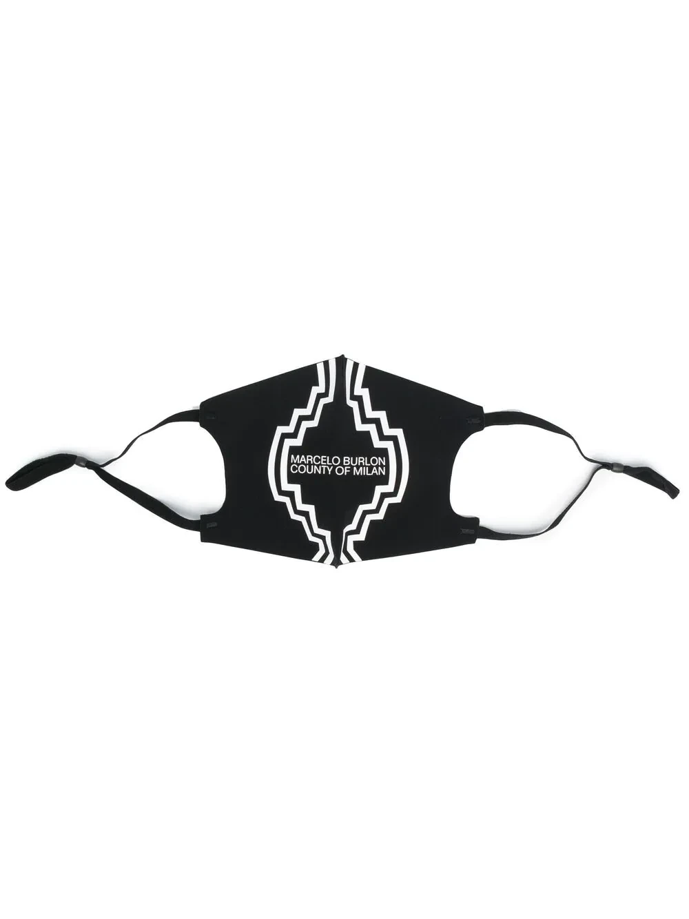 商品【商品预售7天】 Marcelo Burlon|Marcelo Burlon 男士口罩 CMRG007S21FAB0011001 黑色,价格¥704,第4张图片详细描述
