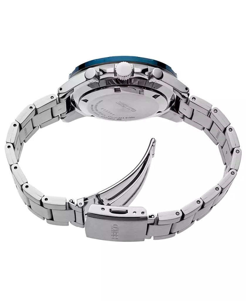 商品Seiko|Men's Chronograph Stainless Steel Bracelet Watch 43.9mm,价格¥2166,第3张图片详细描述