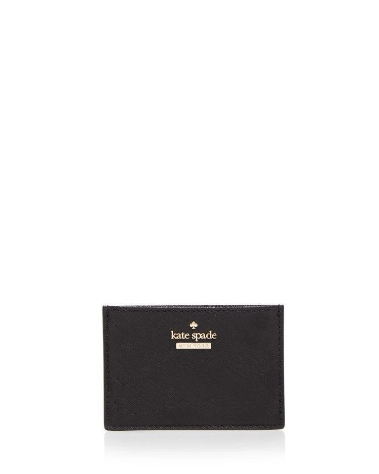 商品Kate Spade|Cameron Street Saffiano Leather Card Case,价格¥263,第1张图片