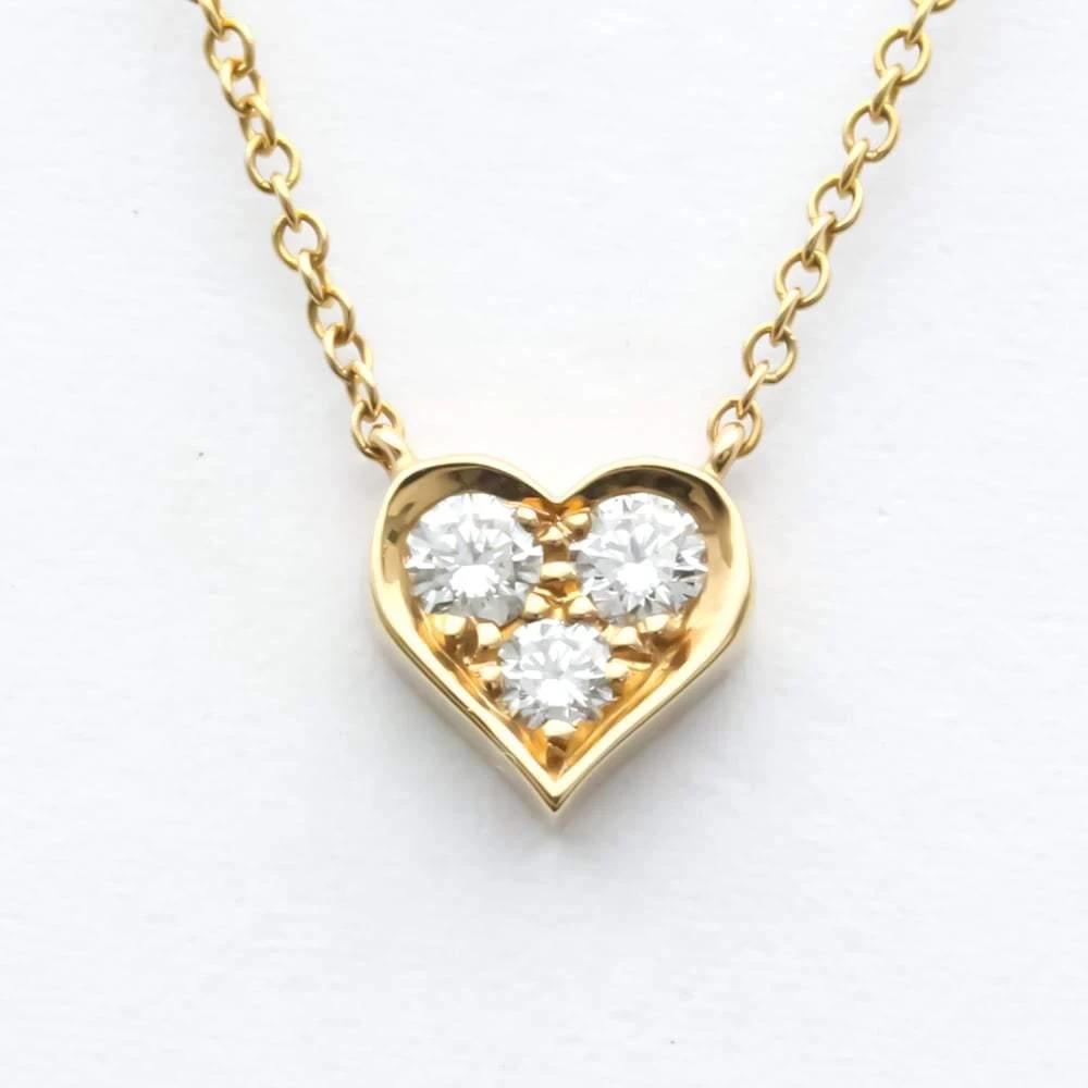 商品[二手商品] Tiffany & Co.|Tiffany & Co. Sentimental Heart 18K Rose Gold Diamond Necklace,价格¥7130,第1张图片