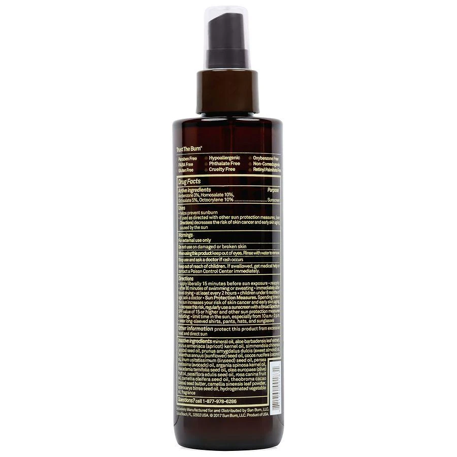 商品Sun Bum|Tanning Oil SPF 15,价格¥161,第2张图片详细描述