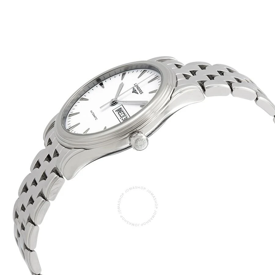 商品Longines|Flagship Automatic White Dial Men's Watch L48994126,价格¥8534,第2张图片详细描述