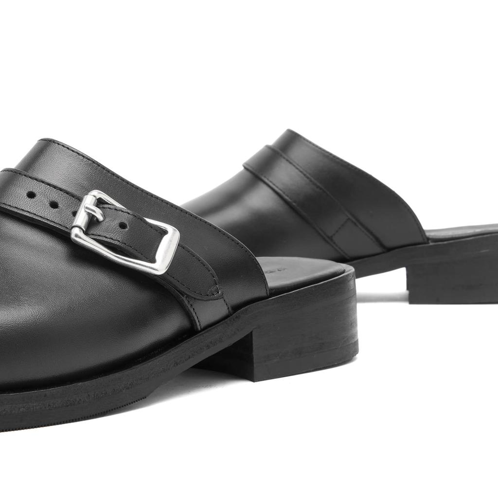 Our legacy Camion mule ミュール サンダル 42 Our Legacy - Camion Mule Black Leather | Our Legacy