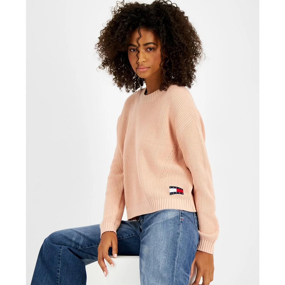 商品Tommy Jeans|Women's Crewneck Sweater,价格¥210,第3张图片详细描述