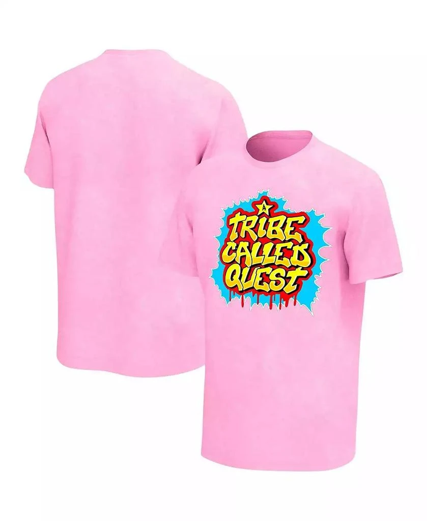 商品Philcos|Men's Pink A Tribe Called Quest  Washed Graphic T-shirt,价格¥260,第1张图片