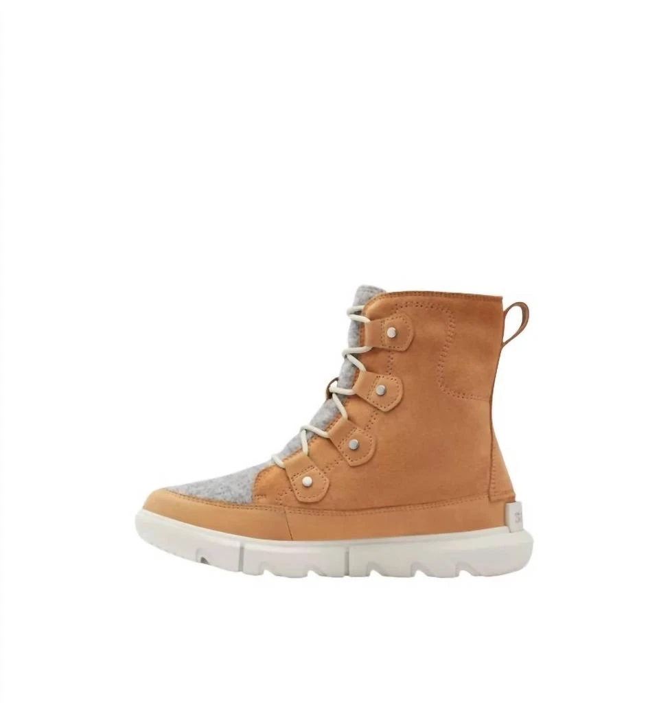 商品SOREL|Women’S Explorer Ii Joan Felt Waterproof Winter Boots In Tawny Buff, Moonstone,价格¥763,第3张图片详细描述