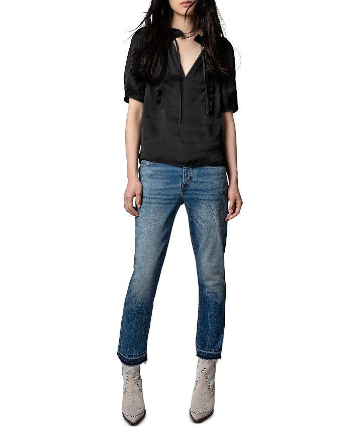 商品Zadig&Voltaire|Talino Satin Blouse,价格¥1333,第3张图片详细描述