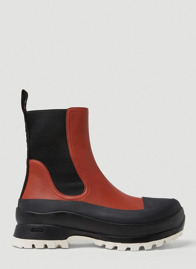 商品Stella McCartney|Trace Ankle Boots in Red,价格¥3691,第1张图片