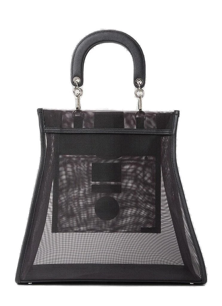 商品Vivienne Westwood|Vivienne Westwood Squire Orb Plaque Mesh Tote Bag,价格¥1651,第2张图片详细描述