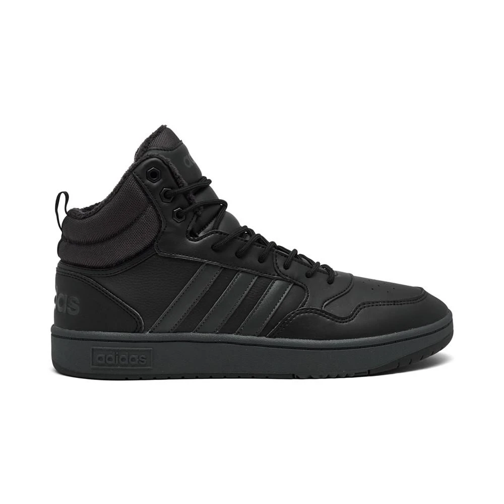 商品Adidas|Men's Essentials Hoops 3.0 Mid Winterized Sneakerboots from Finish Line,价格¥268,第2张图片详细描述