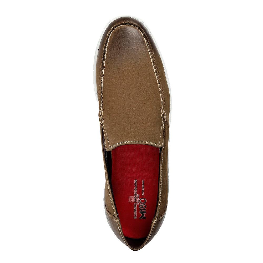 Men's Guy Moccasin Toe Double Gore Slip-on Shoes商品第4张图片规格展示