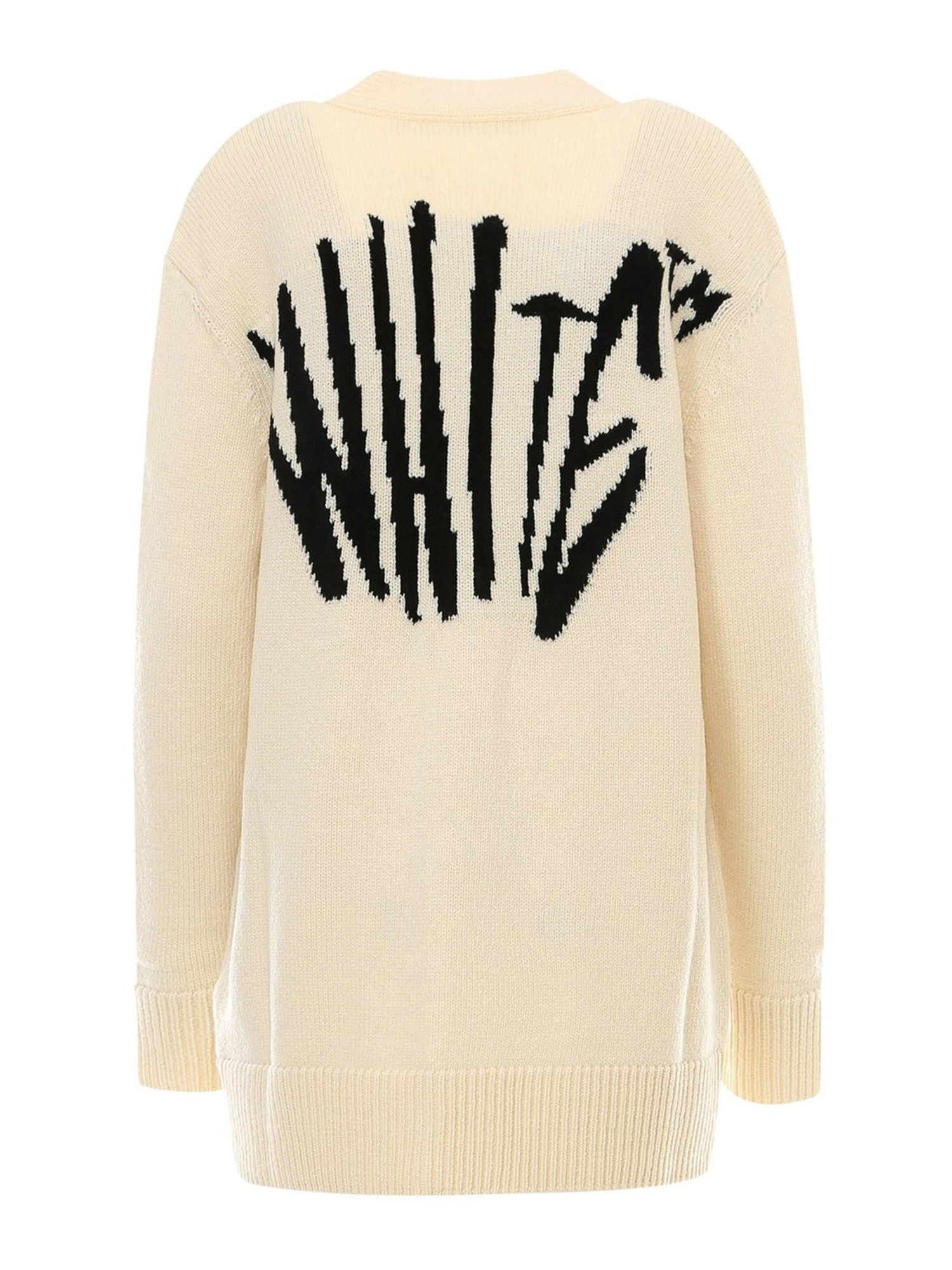 商品【商品预售7天】 Off-White|Off-White 女士针织毛衣 OWHB006F20KNI0016110 米白色,价格¥2543,第3张图片详细描述