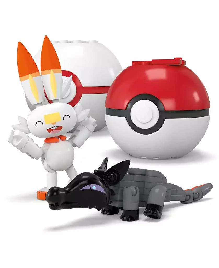 商品Pokemon|MEGA Fire-Type Team Building Toy Kit with 4 Action Figures, 105 Pieces,价格¥226,第5张图片详细描述