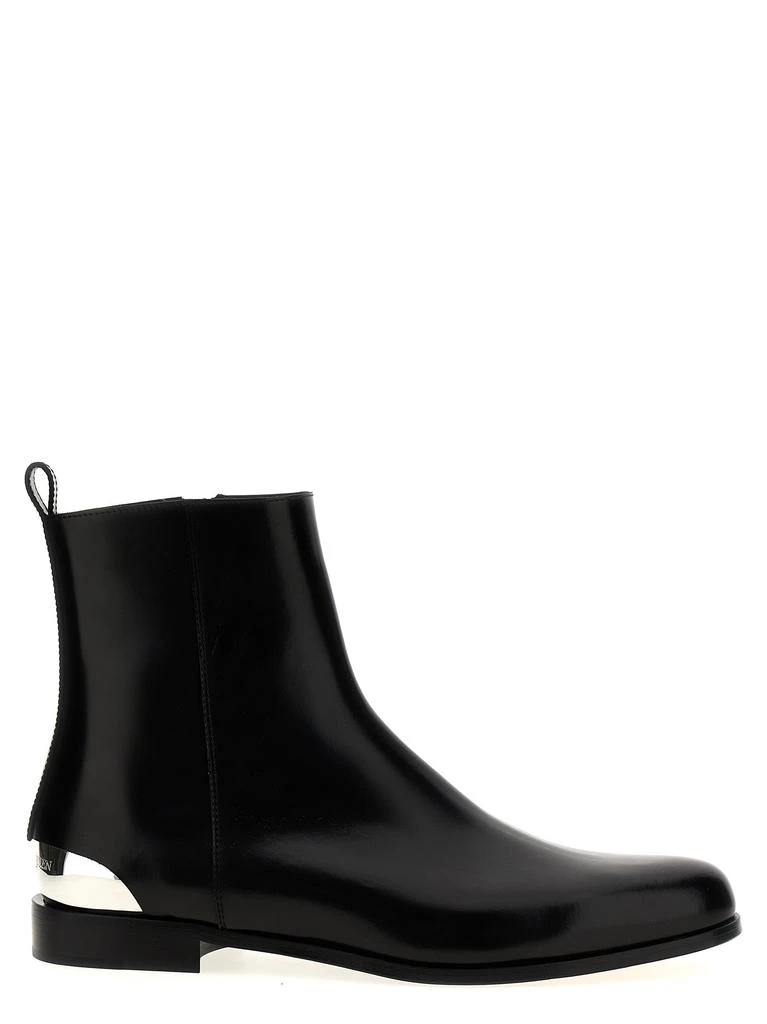 商品Alexander McQueen|Lux Trend Boots, Ankle Boots Black,价格¥4925,第1张图片