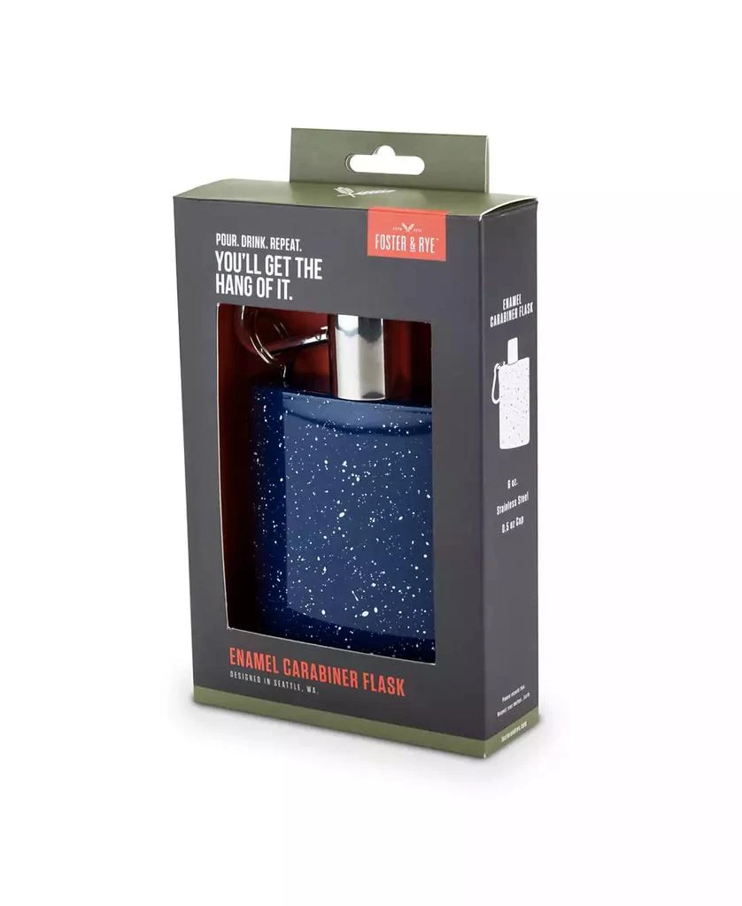 商品Foster & Rye|Enamel Carabiner Flask,价格¥367,第4张图片详细描述