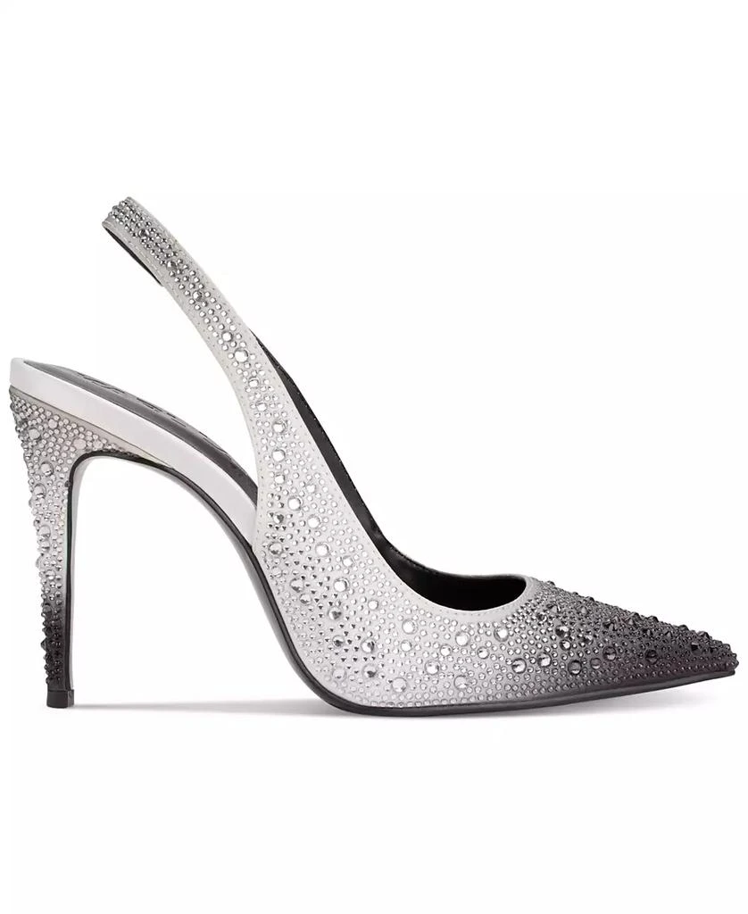 商品Karl Lagerfeld Paris|Women's Slip-On Pointed-Toe Slingback Pumps,价格¥1121,第2张图片详细描述