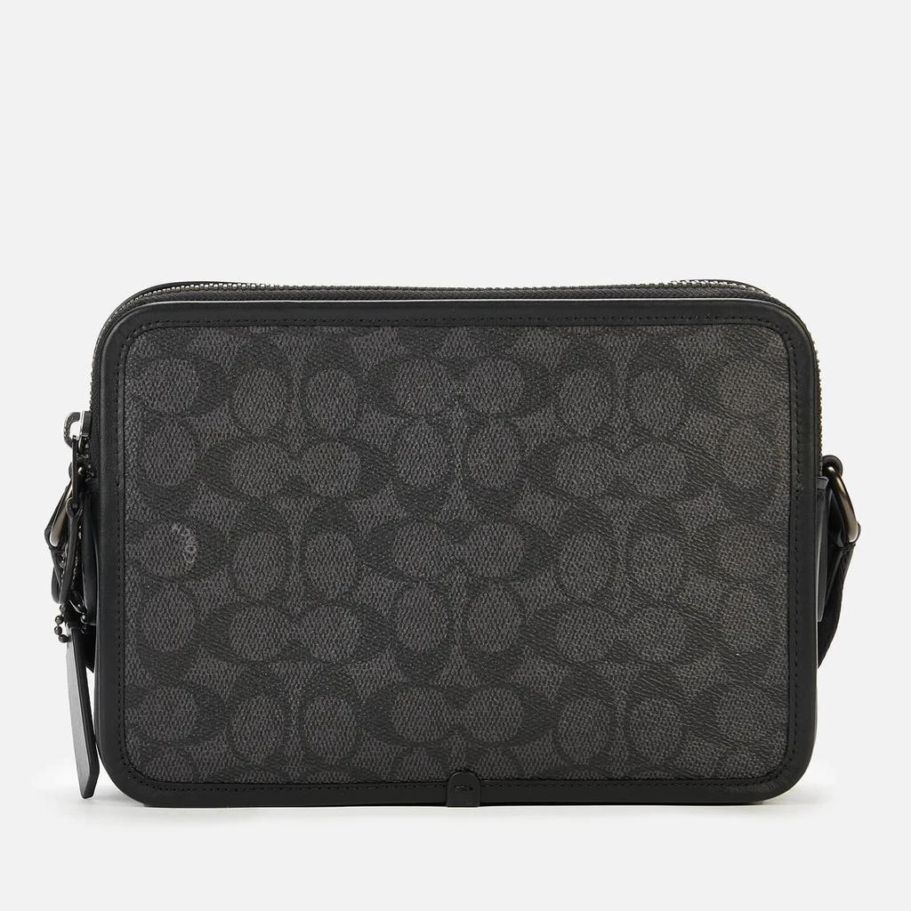 商品Coach|Coach Charter Signature 24 Coated-Canvas Crossbody Bag,价格¥2486,第3张图片详细描述