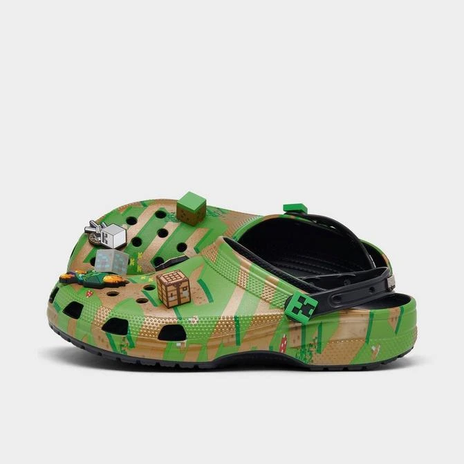 商品Crocs|Crocs x Minecraft Classic Clog Shoes,价格¥113,第1张图片