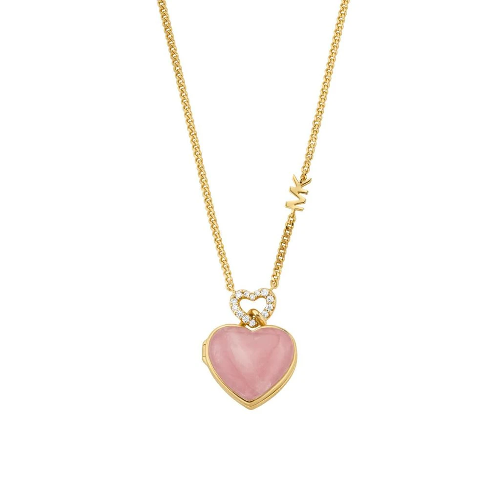 商品Michael Kors|Love Sterling Silver Pendant Necklace,价格¥1239,第2张图片详细描述