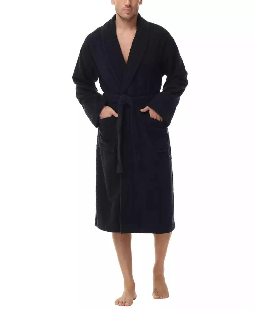 商品INK+IVY|Men's All Cotton Terry Robe,价格¥532,第2张图片详细描述