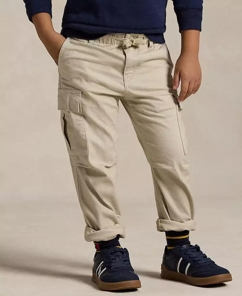 商品Ralph Lauren|Toddler and Little Boys Stretch Chino Cargo Pant,价格¥329,第2张图片详细描述