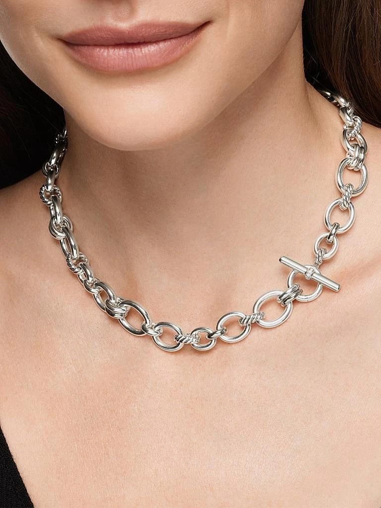 商品David Yurman|DY Mercer Chain Necklace in Sterling Silver,价格¥13442,第2张图片详细描述