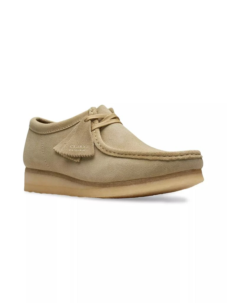 商品Clarks|Clarks Originals Wallabee Suede Lace-Up Shoes,价格¥845,第2张图片详细描述