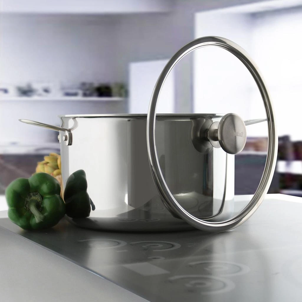商品Chantal|3.Clad 7 qt. Stock Pot w/ Glass Lid,价格¥1502,第2张图片详细描述