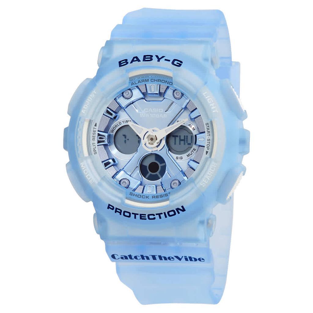 商品Casio|Baby-G Chronograph Quartz Analog-Digital Watch BA130CV-2A,价格¥676,第1张图片