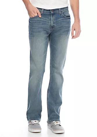 商品TRUE CRAFT|Boot Cut Heritage Stretch Jeans,价格¥164,第1张图片