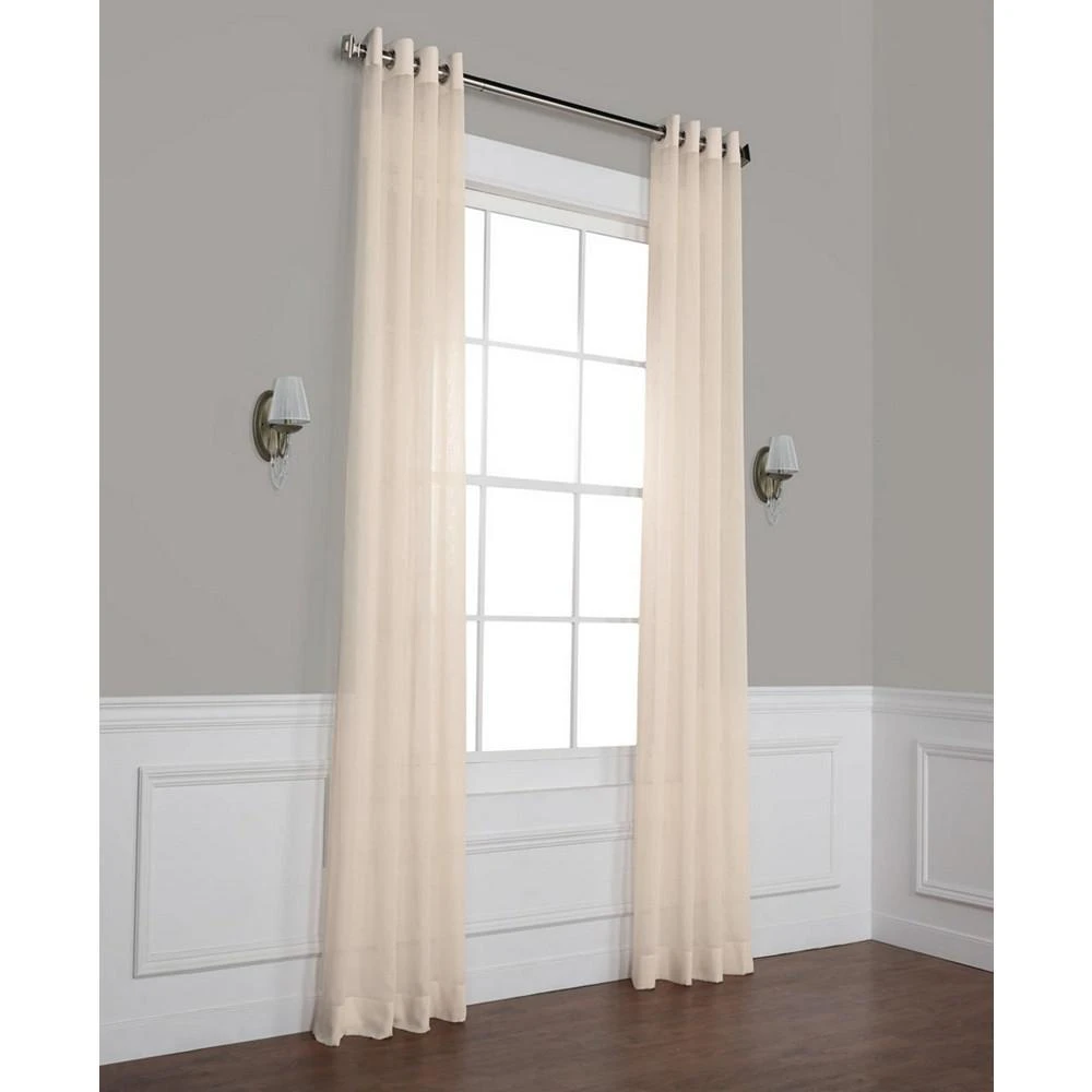 Grommet Sheer Curtain Panel 商品