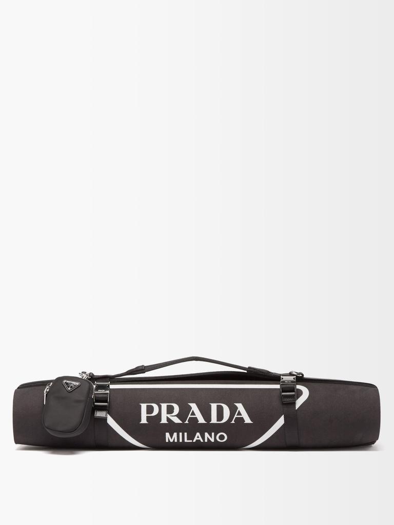 商品Prada|Logo-print yoga mat and carry strap,价格¥13235,第1张图片