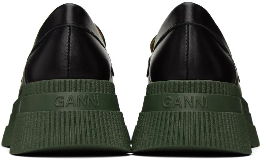 商品Ganni|Black Wallaby Creepers Loafers,价格¥1402,第2张图片详细描述