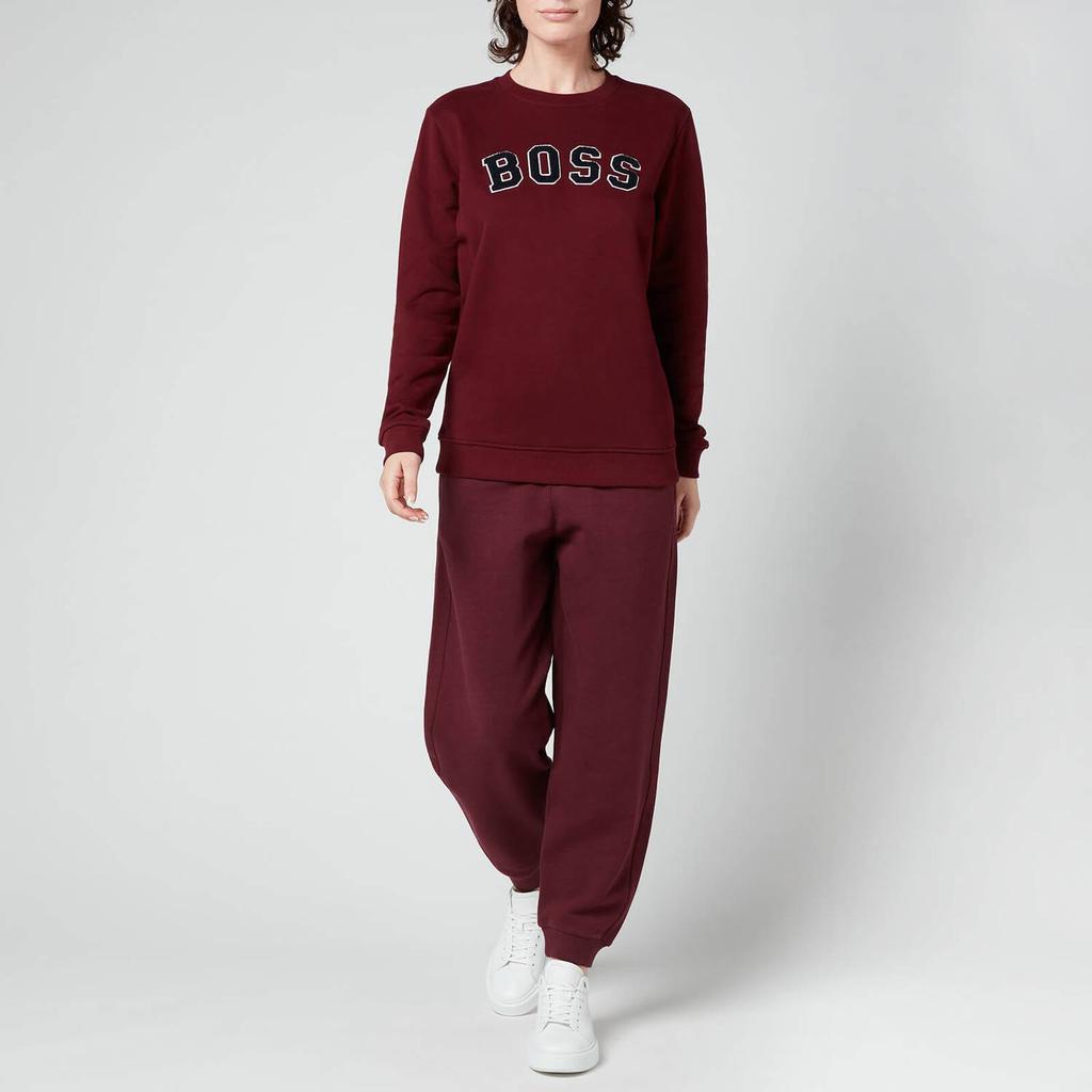 商品Hugo Boss|BOSS Women's C_Esety Sweatshirt - Dark Red,价格¥255,第5张图片详细描述