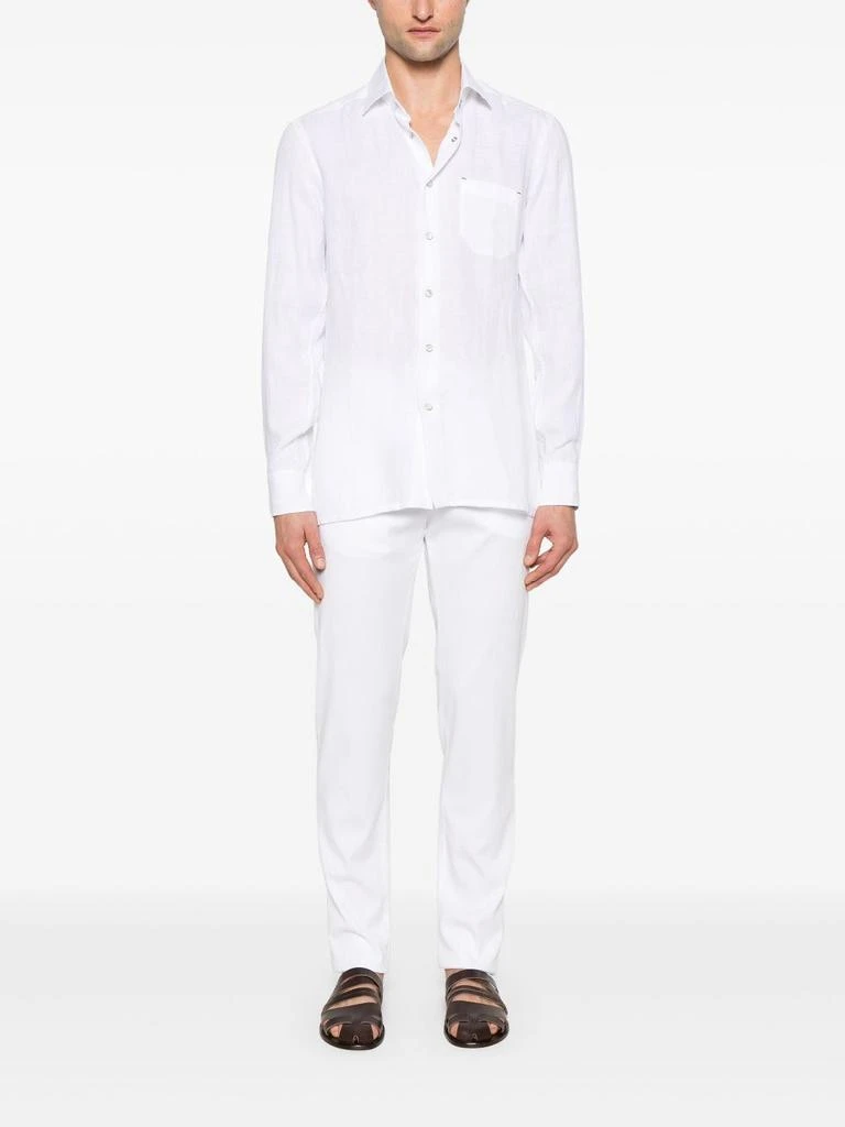 商品Kiton|Linen Shirt,价格¥3109,第2张图片详细描述