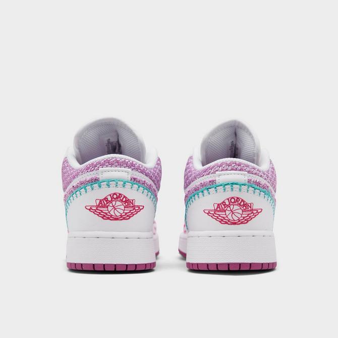 Girls' Big Kids' Air Jordan 1 Low SE Casual Shoes商品第4张图片规格展示