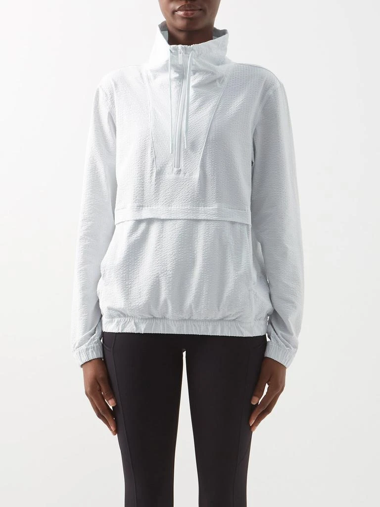 商品Lululemon|Pack Light seersucker half-zip jacket,价格¥1201,第1张图片
