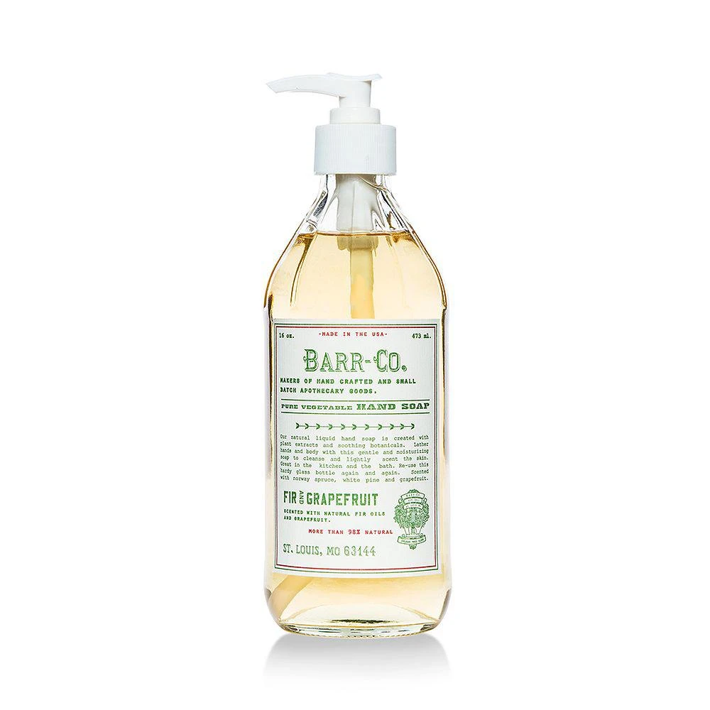 商品Barr-Co.|Fir & Grapefruit Liquid Hand Soap,价格¥240,第1张图片详细描述