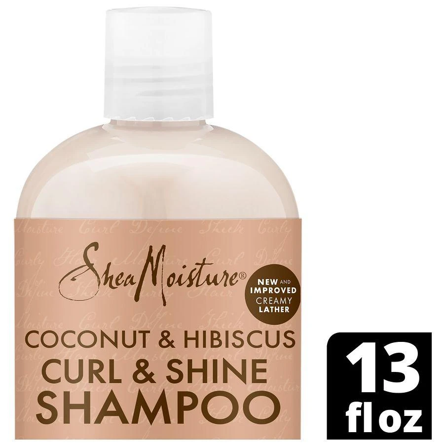 商品SheaMoisture|Curl and Shine Shampoo Coconut & Hibiscus,价格¥93,第3张图片详细描述