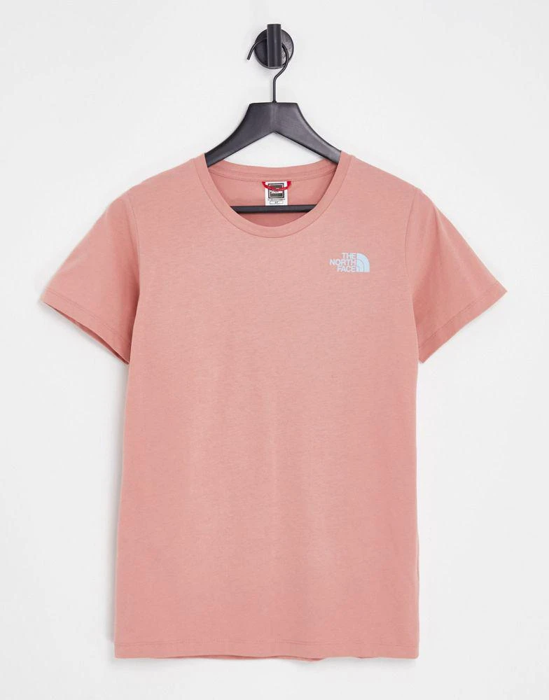 商品The North Face|The North Face Sun and Stars t-shirt in pink Exclusive at ASOS,价格¥160,第2张图片详细描述