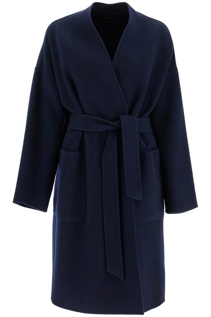 商品Weekend Max Mara|eris midi wrap coat with robe,价格¥2115,第1张图片