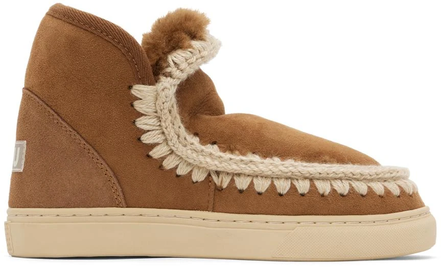 商品Mou|Brown Suede Boots,价格¥1304,第1张图片