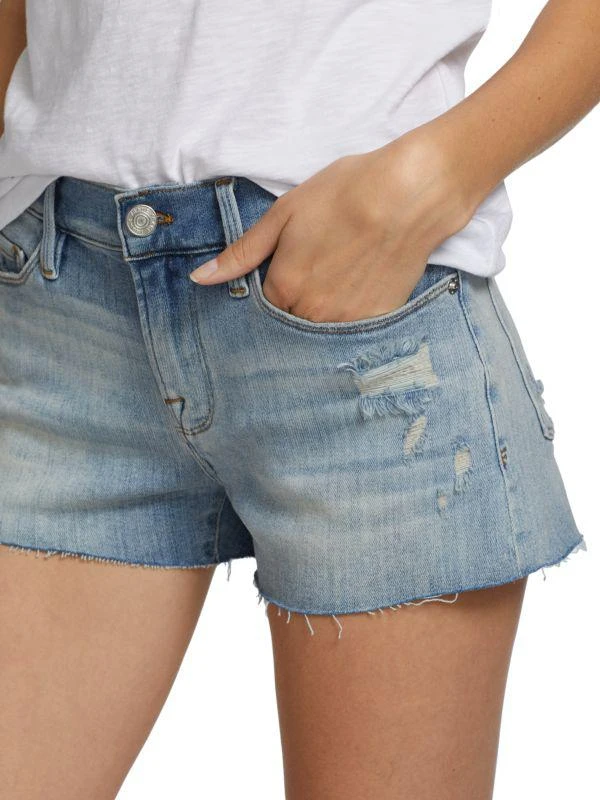 商品FRAME|Le Cutoff Denim Shorts,价格¥177,第4张图片详细描述