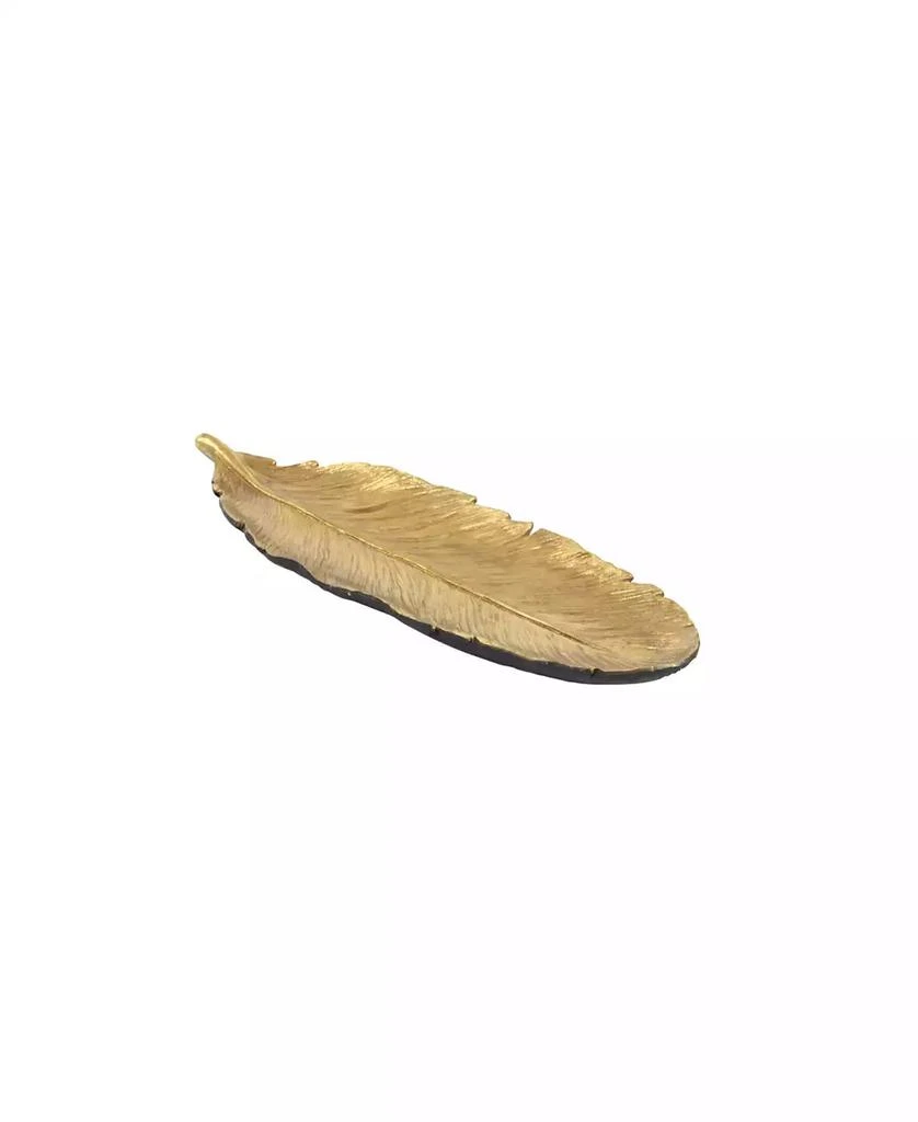商品Rosemary Lane|Polystone Glam Abstract Decorative Bowl, 26" x 9" x 2",价格¥505,第5张图片详细描�述