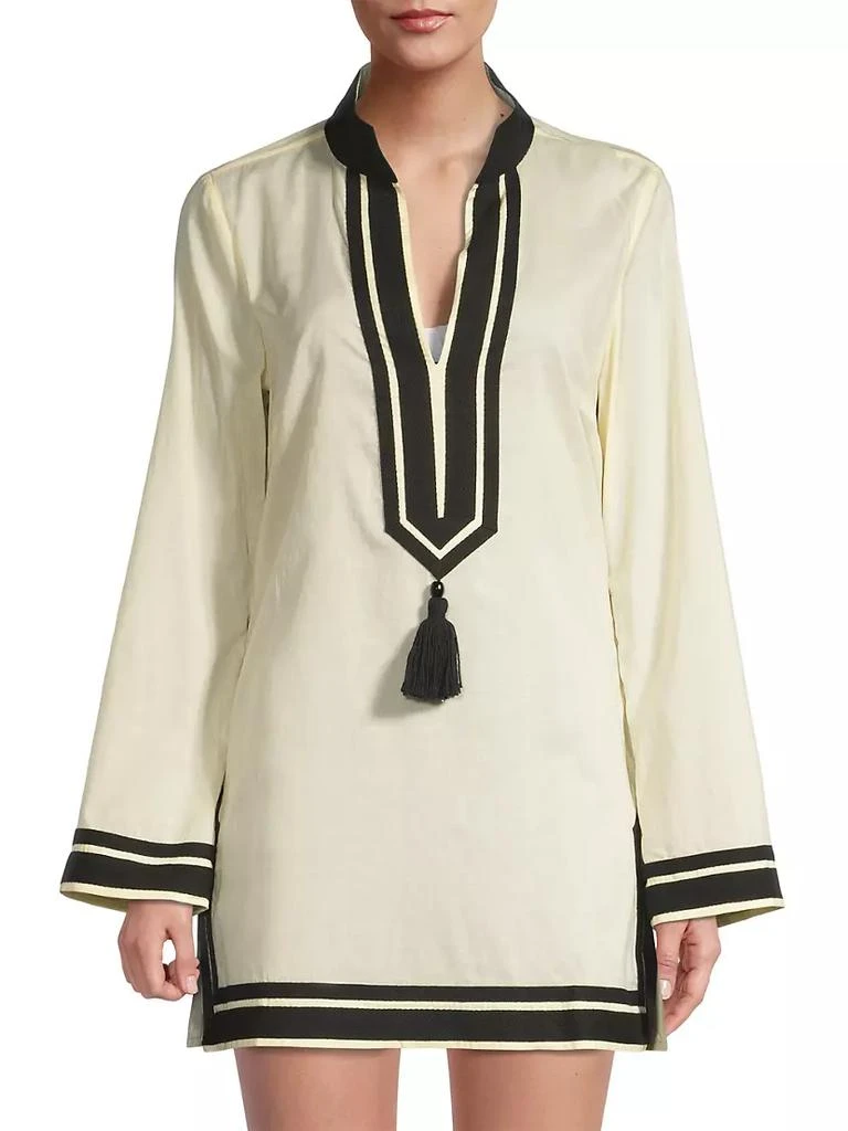 商品Tory Burch|Solid Tory Tunic,价格¥2250,第3张图片详细描述