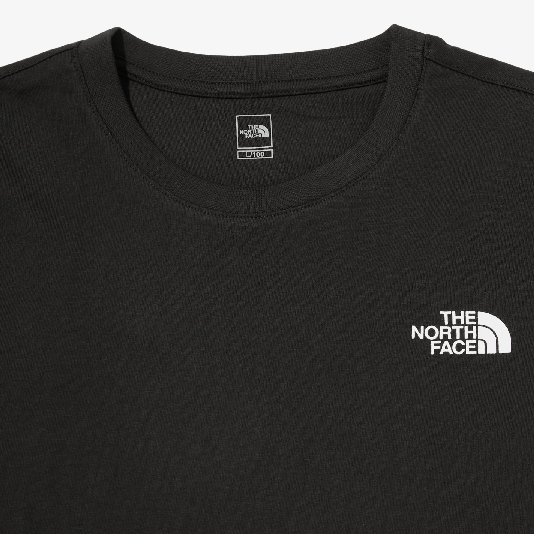 【SAvenue】THE NORTH FACE 北面 男女款黑色短袖T恤 NT7UN04A WH商品第2张图片规格展示